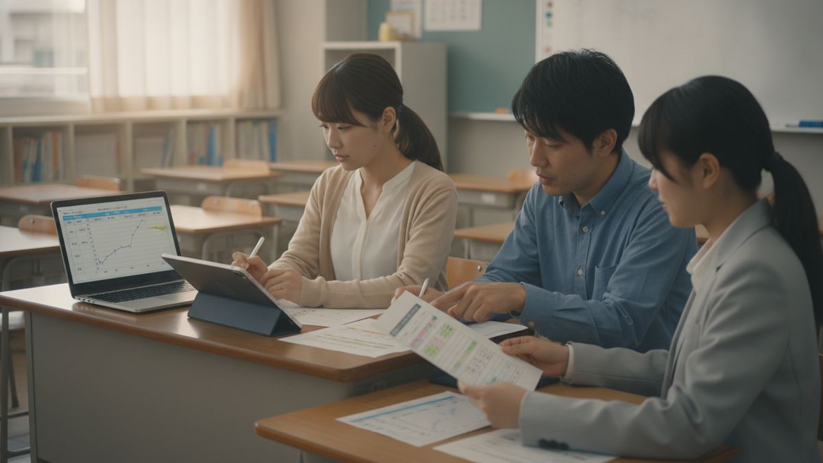 学習記録・進捗管理の現場のイメージ写真