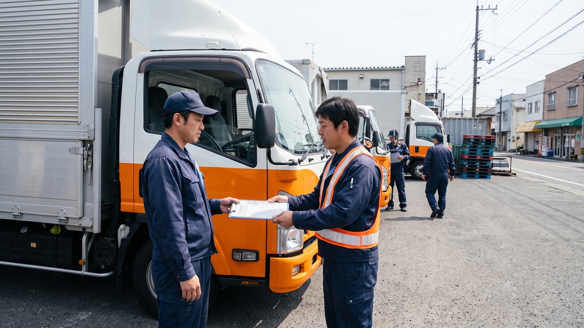 受注・配車の現場のイメージ写真