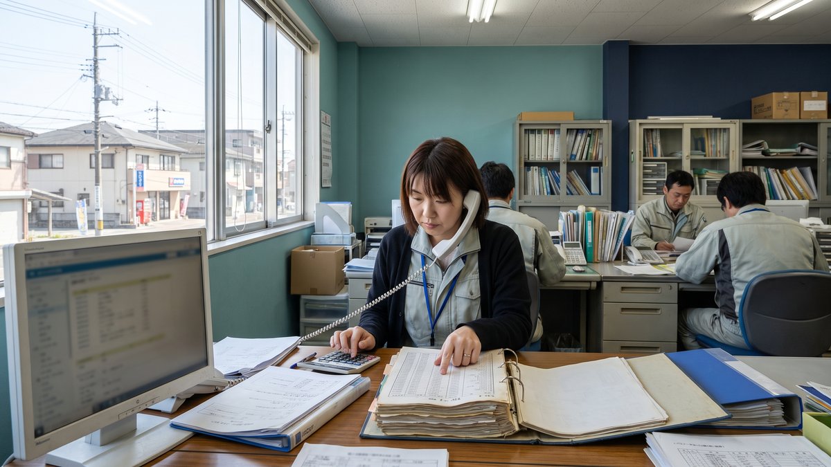 見積・受注の現場のイメージ写真