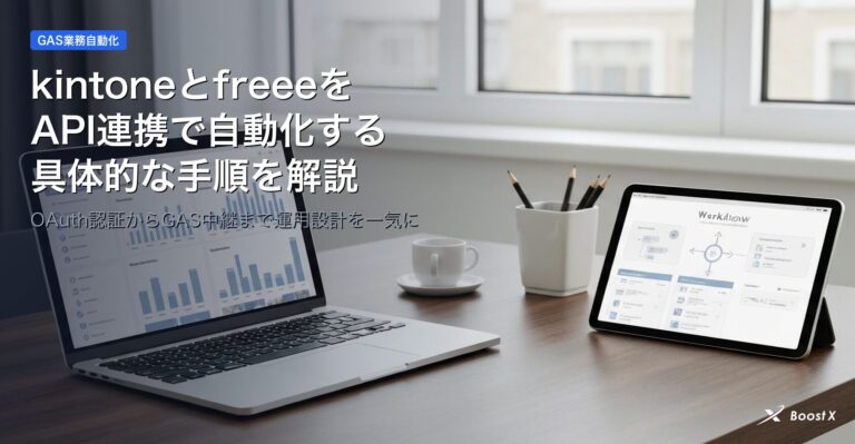 kintoneとfreeeをAPI連携で自動化する具体的な手順を解説