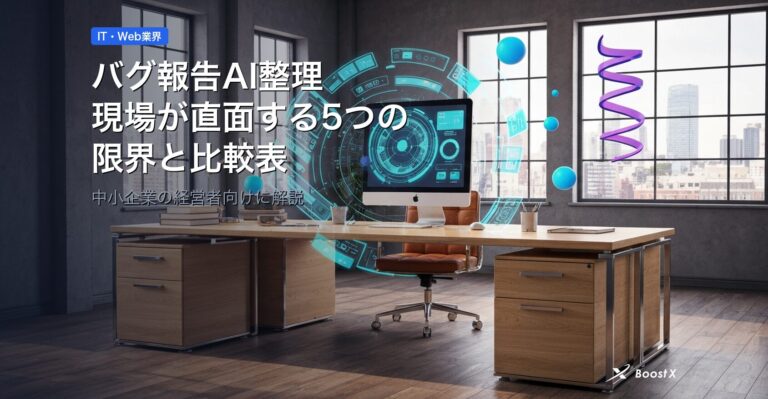 バグ報告AI整理｜現場が直面する5つの限界と比較表 アイキャッチ
