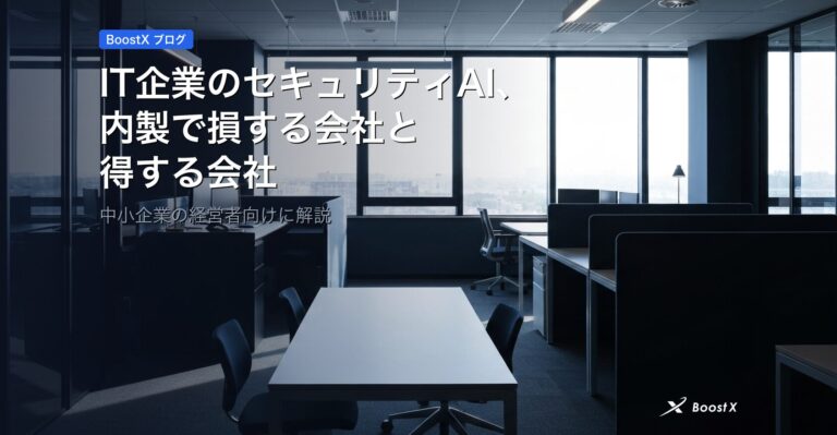 IT企業のセキュリティAI、内製で損する会社と得する会社 アイキャッチ