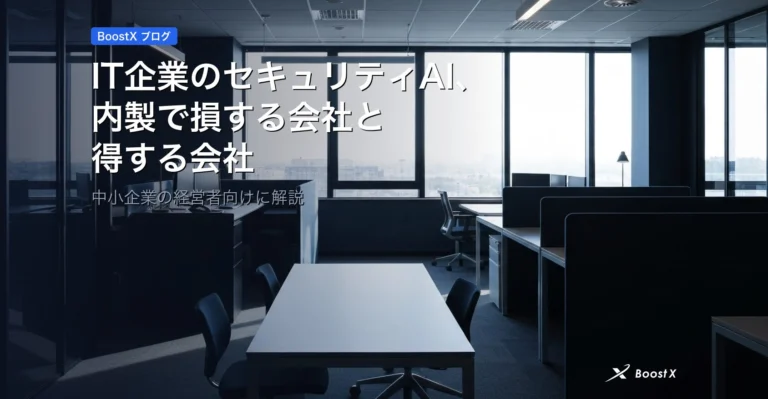 IT企業のセキュリティAI、内製で損する会社と得する会社 アイキャッチ