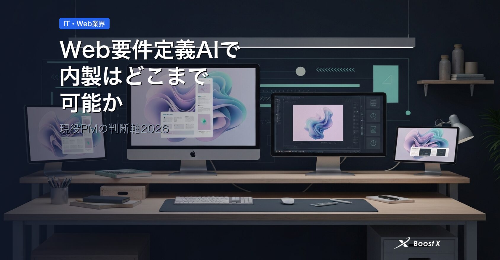 Web要件定義AIで内製はどこまで可能か｜現役PMの判断軸2026 アイキャッチ
